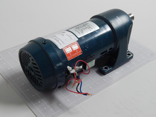 TSUBAKIMOTO CHAIN GMT100L200B GEAR MOTOR 100 W 100 V 1 PH 7.5 9 RPM 4 P T88216