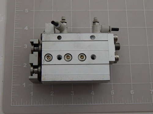 SMC MXQ16L-10C PNEUMATIC TABLE CYLINDER T88945