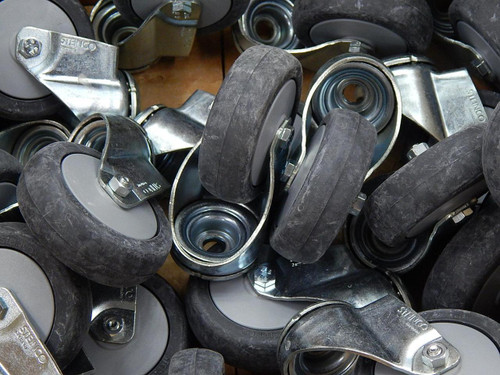 LOT OF 27 STENCO 1301850220 CASTER 3IND SWIVEL T88689