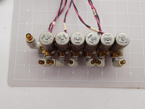 LOT OF 6 SMC VDW23-5G-1 SOLENOID VALVES T89114