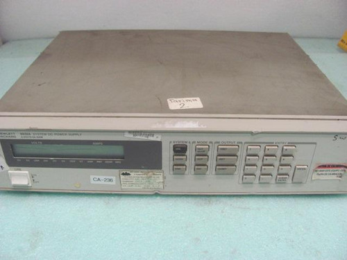 HP 6632A SYSTEM DC POWER SUPPLY 0-20V T659