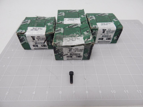 LOT OF 400 CAMCAR TEXTRON 104947 1/4-20 X 1 HEX SOCKET CAP SCREWS T90042
