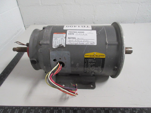 BALDOR CBM3611T 3HP AC MOTOR FR 182TC T90086