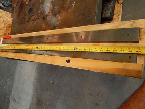LOT OF 2 ALLIANCE KNIFE 10919B C-186009 46 INCH PAPER CUTTER GUILLOTINE KNIFE BLADE T88811