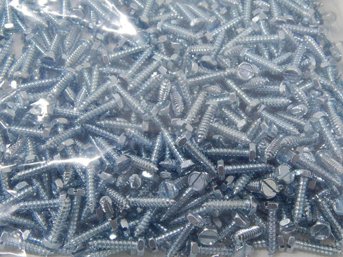 LOT OF 2000 0195945 180071104 10-16 X 3/4 ZINC SCREWS T90174