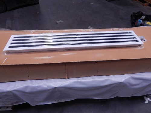 LOT OF 3 KRUEGER J792930 F10CZ38775 48X8 INCH HVAC REGISTERS