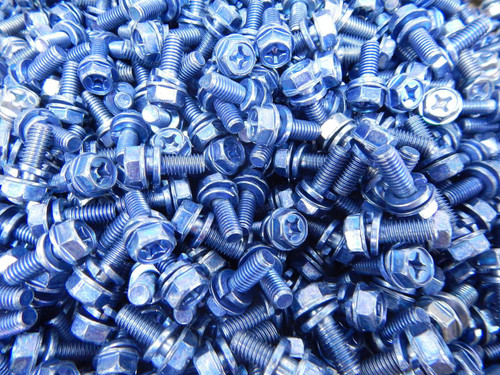 Lot of 1089 Anixter CS960069789 Hex Cap Screws W/ Washers T90281 For Sale