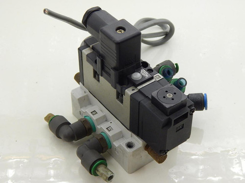 SMC VS7-6-FG-S-1N Pneumatic Solenoid Valve Assembly T90542 For Sale