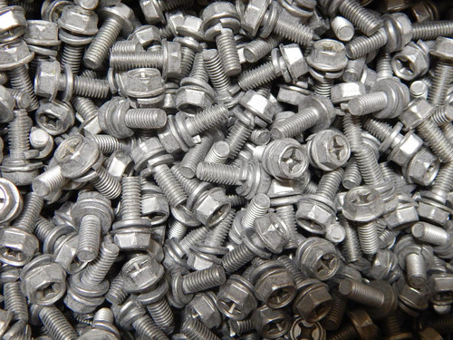 Lot of 1225 Hex Cap Screws W/ Washers T90286 For Sale