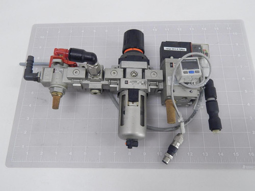 SMC VHS30-F03, EAW3000-F03, EAV3000-F03-5YZ-Q Pneumatic Filter Assembly T91252 For Sale