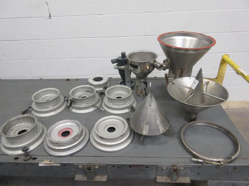 Lot of 12 Miscellaneous Plastic Hopper Dryer Parts T91862 For Sale