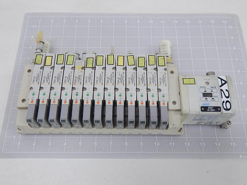 SMC SV2200-5FU, SV2400-5FU, EX250-SPR1 Solenoid Valves W/ SI Unit T91956 For Sale