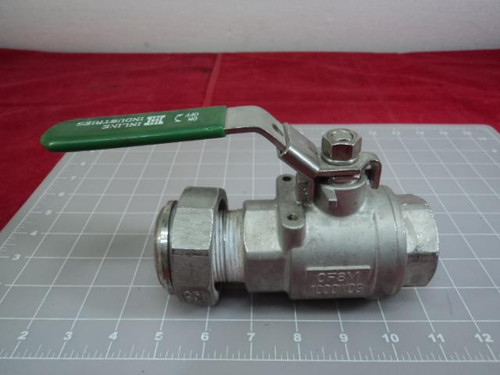 WOG CF8M 1-1/4 SS BALL VALVE T11905