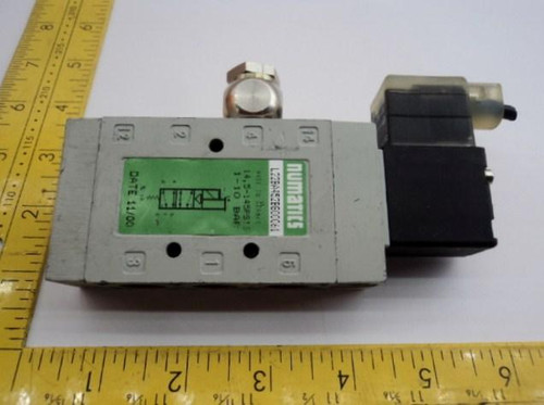 NUMATICS L22BA452BG00061 SOLENOID VALVE .15AMP 24VDC 100% ED VDE 0580 T15716