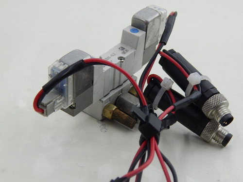SMC SYJ3243-5LZ Solenoid Valve W/ Manifold T92356 For Sale