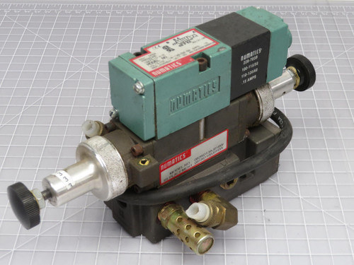 Numatics  082RD13AJ016W  Max oper pressure 150 psig air
Pneumatic Valve  For Sale