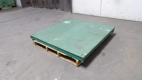 DIGI MATEX SPL4848-5K FLOOR SCALE 48"X48", 5000 LBS M3356 DIGI MATEX SPL4848-5K FLOOR SCALE 48"X48", 5000 LBS M3356