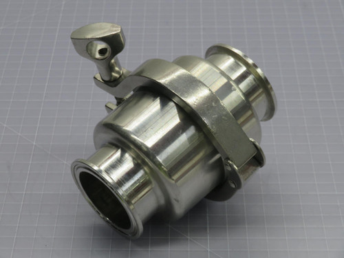 J.F  SS316L  ONE WAY TRI-CLAMP CHECK VALVE  For Sale