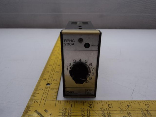 FUJI ELECTRIC RPHC 206A SPEED CONTROL T19812