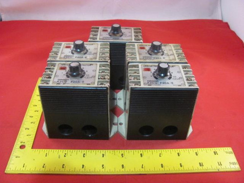 LOT OF 7 OMRON  K2CU-F20A-E HEAT FAULT DETECTOR T9103