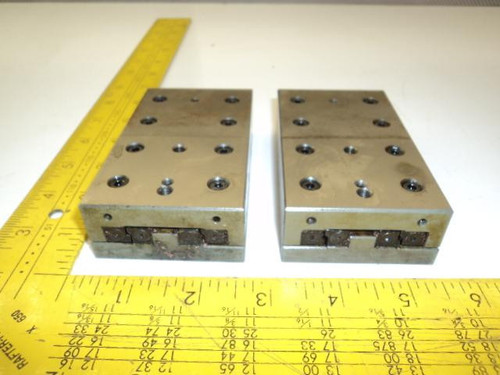 LOT OF 2 SCHNEEBERGER CH-4914 POSITIONING SLIDE RAILS T19806