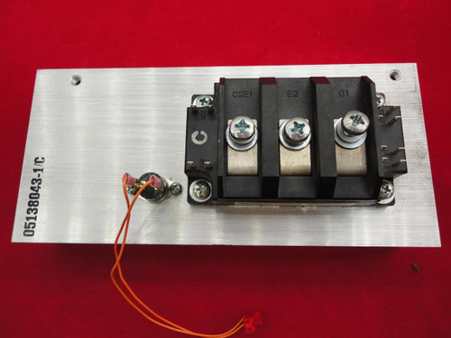 SANREX QCA200A60 05138043-1/C TRANSISTOR MODULE W/HEATSINK T20464