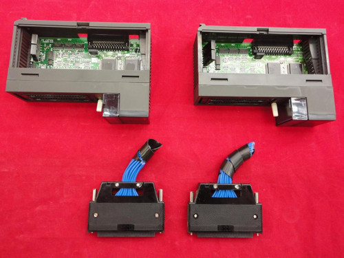 LOT OF 2 MITSUBISHI A1SY42 OUTPUT UNITS 12/24VDC T20466