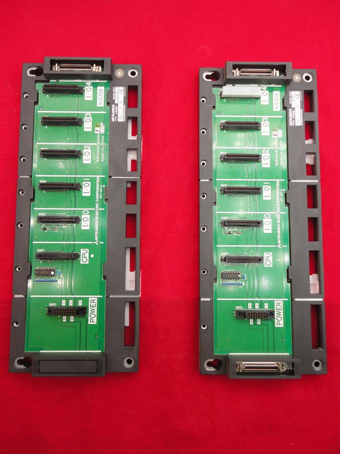 LOT OF 2 MITSUBISHI A1S35B BASE UNITS T20471