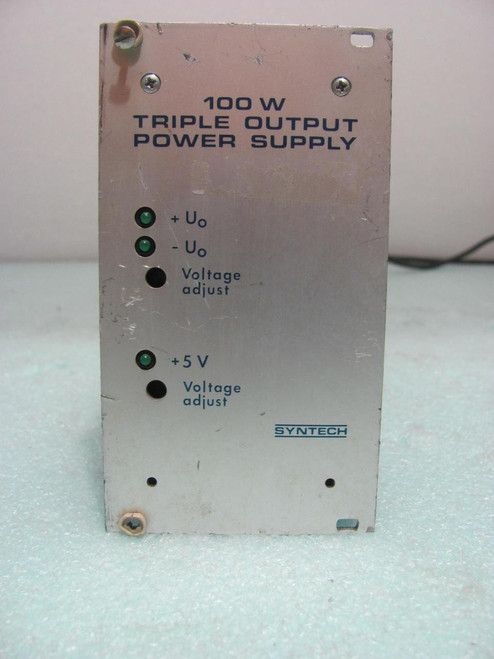 SYNTECH 501-2 100W TRIPLE OUTPUT POWER SUPPLY T7729