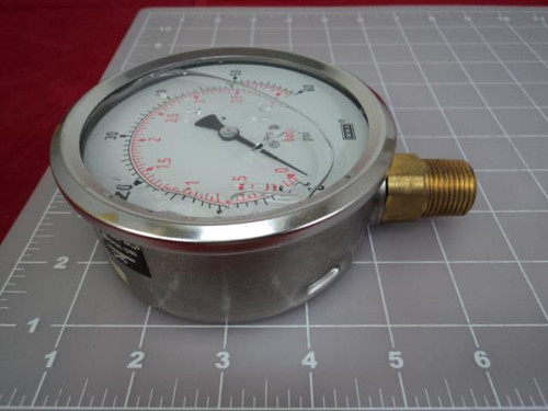 3 WIKA GAUGES 60PSI MAX   4BAR T10539