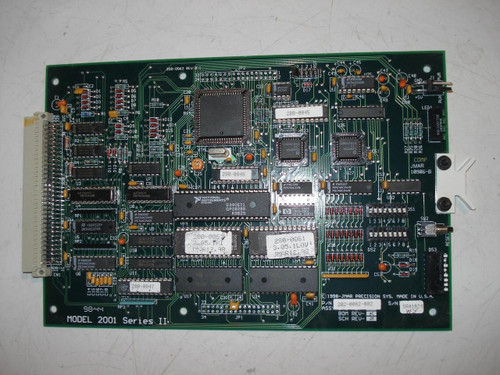 PACIFIC PRECISION 2001 SERIES II CONTROL UNIT 202-0062 T5576 PACIFIC PRECISION 2001 SERIES II CONTROL UNIT 202-0062 T5576