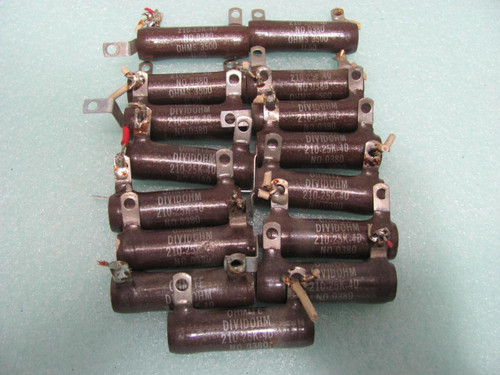 15 OHMITE DIVIDOHM NO 0380 RESISTOR T7463