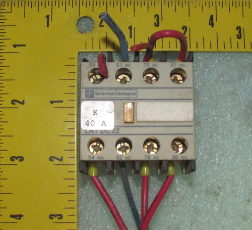 4 TELEMECANIQUE LA1 DN 22 CONTACTOR RELAY T7830
