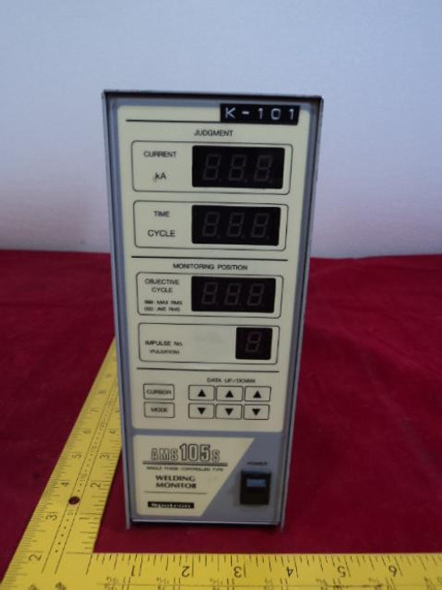 SPOTRON AMS105S SINGLE PHASE CONTROLLED TYPE WELDING MONITOR T11447