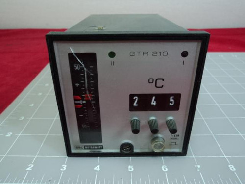 BBC METRAWATT GTR-210 TEMPERATURE CONTROLLER T10639