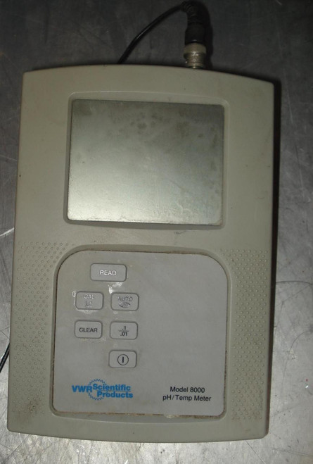 VWR 8000 PH TEMP METER T4210