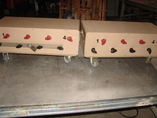 2 GUNTHER LR4 PLASTIC CONTROL CONNECTION BOXES T3038