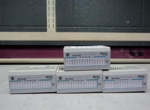 LOT OF 2 ALLEN-BRADLEY 1794-OB161A 1794-IB161A MODULES