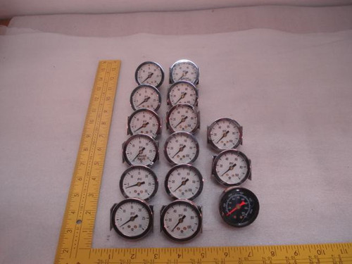 15 USG  PRESSURE GAUGES 30100160PSI T9678