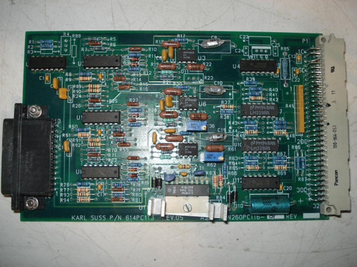 KARL SUSS 614PC116 PC BOARD T5627