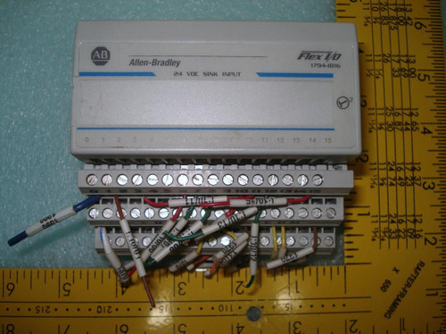 AB FLEX I/O 1794-IB16 MODULE 24 DC INPUT ALLEN-BRADLEY T6933
