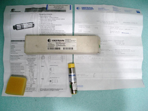 GEFRAN TFNVP5M PRESSURE TRANSDUCER T6975