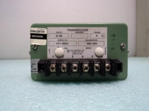 OHIO VT7-001D TRANSDUCER T8412