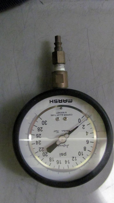 MARSH ROYAL WEKSLER INSTRUMENT 0-30 PSI GAUGE T64