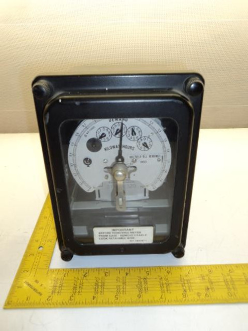 GE 700X64G2 31028320 2 STATOR WATTHOUR METER ELECTROMECHANICAL RELAY T19179