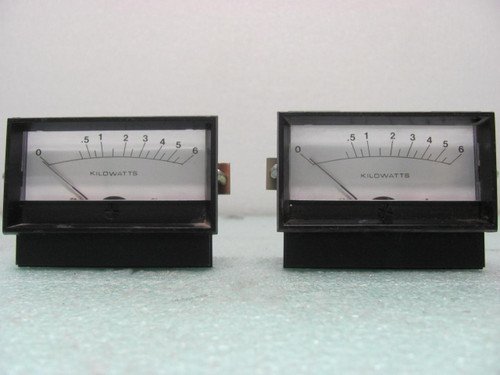 2 EIL KILOWATTS METER RANGE: 0-1MADC 0-6KILOWATTS T7303
