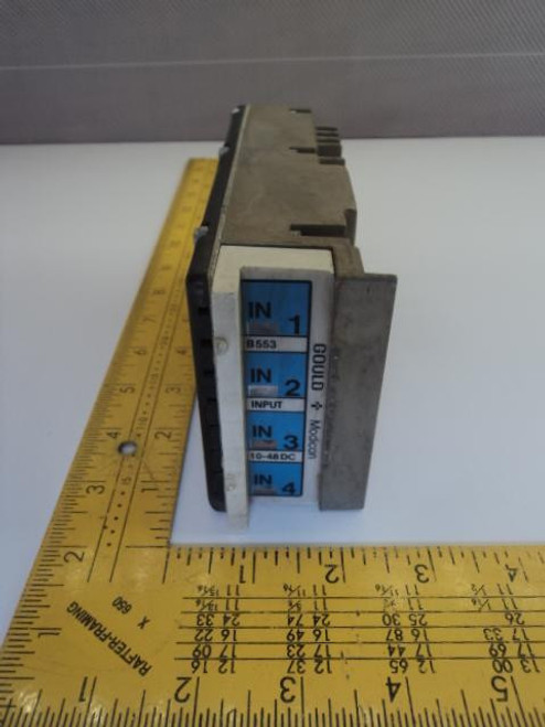 GOULD MODICON B553 10-48VDC INPUT MODULE T15298