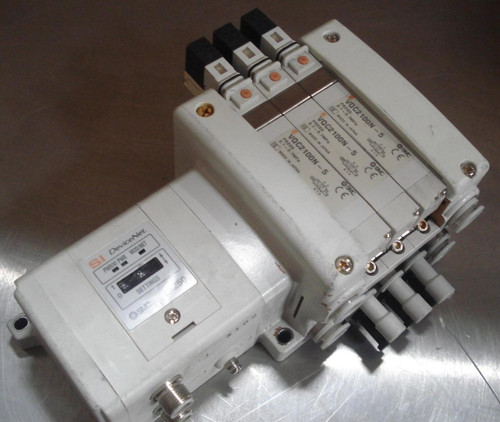 SMC SI DEVICENET EX250-SDN1 SOLENOID PNEUMATIC MANIFOLD T3903