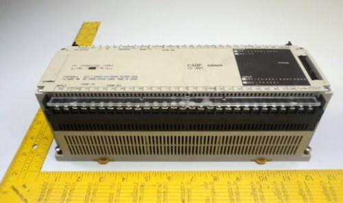 OMRON  C40P-EDR-A I/O MODULE 100-240VAC 24VDC T14318