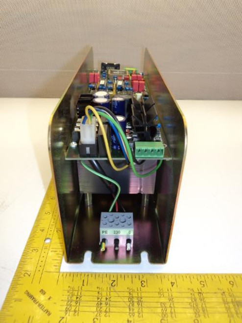 BYSTRONIC 701241 AC SERVO AMPLIFIER/DRIVE PRI:230V 0.75A SEC:23V 5.0A T17229